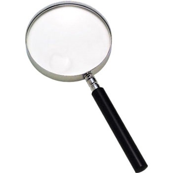 カナ枠プラレンズルーペ(小玉付き) クリアー光学
