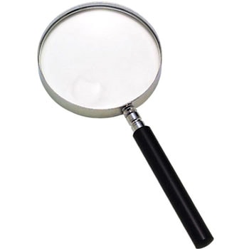 カナ枠プラレンズルーペ(小玉付き) クリアー光学