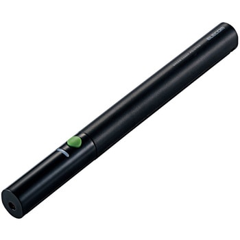 ELP-GL09BK レーザーポインター 緑色レーザー ペンタイプ 単4乾電池×2