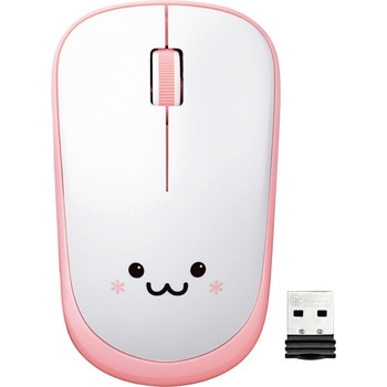 ワイヤレスマウス 無線 2.4GHZ USB 3ボタン IR LED 静音 省電力 シンメトリーデザインPS5 エレコム