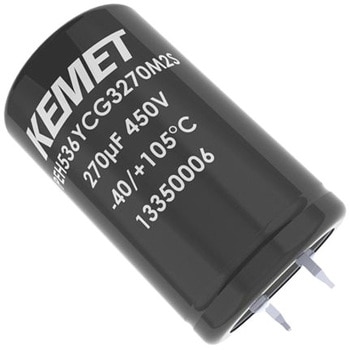KEMET アルミ電解コンデンサ スナップイン端子 KEMET