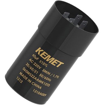 KEMET アルミ電解コンデンサ タブ端子 モータ用 MSシリーズ KEMET