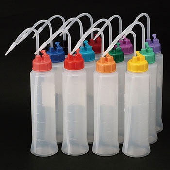 NT洗瓶 B型カラーcap スリム400mL 安元化成