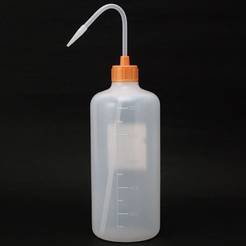 NT洗瓶 カラーcap 細口 1L 安元化成