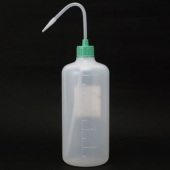 NT洗瓶 カラーcap 細口 1L 安元化成