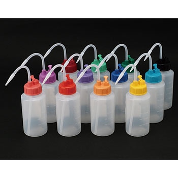 NT洗瓶 B型 カラーcap 250mL 安元化成