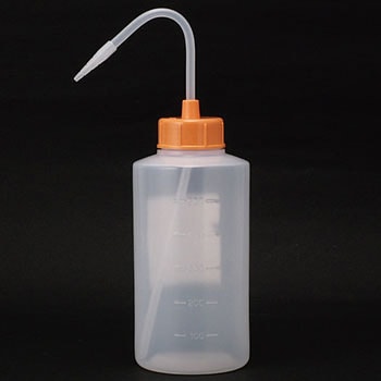 NT洗瓶 BⅡ型 カラーcap 広口 500mL 安元化成