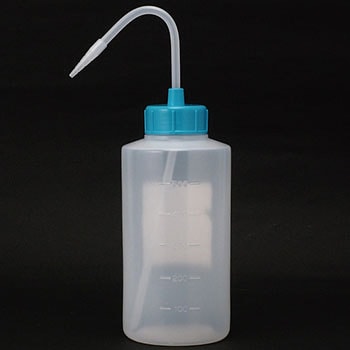 NT洗瓶 BⅡ型 カラーcap 広口 500mL 安元化成