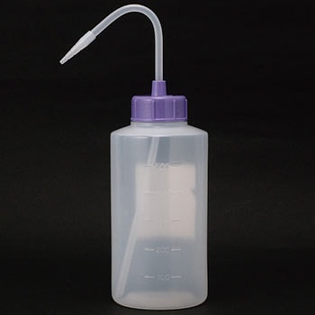 NT洗瓶 BⅡ型 カラーcap 広口 500mL 安元化成