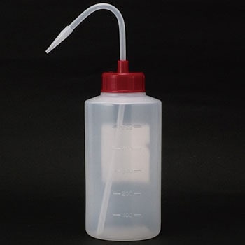NT洗瓶 BⅡ型 カラーcap 広口 500mL 安元化成