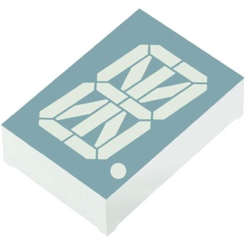 金額表示器 Kingbright 16セグメント 文字高 30.5mm 単桁 LED 英数字表示器