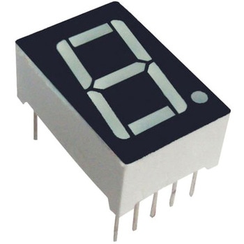 Kingbright 7セグメント 文字高 20.3mm 単桁 LED 数字表示器 KINGBRIGHT