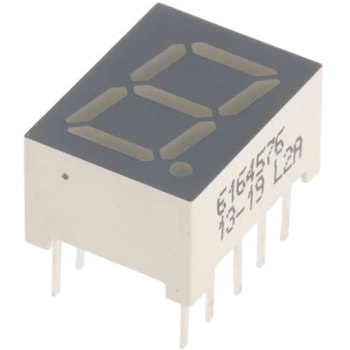 SA39-11PBWA Kingbright 7セグメント 文字高 10mm 単桁 LED 数字表示器 KINGBRIGHT 49372899