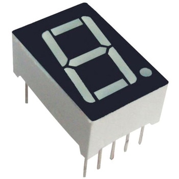 Kingbright 7セグメント 文字高 12.7mm 単桁 LED 数字表示器 KINGBRIGHT