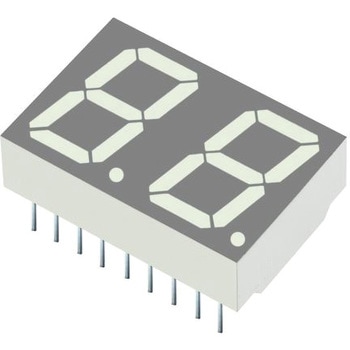 DA56-51CGKWA Kingbright 7ZOg  14.2mm 2 LED \ KINGBRIGHT 49373075