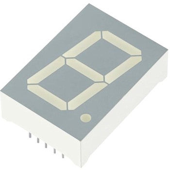 Kingbright 7セグメント 文字高 25.4mm 単桁 LED 数字表示器 KINGBRIGHT