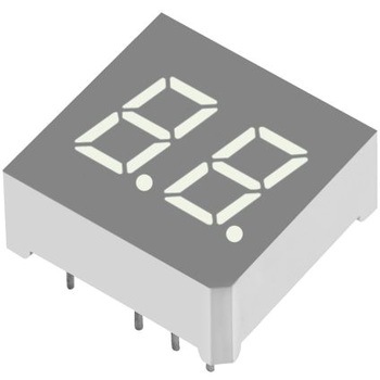 DA03-11SURKWA Kingbright 7�Z�O�����g ������ 7.6mm 2�� LED �����\���� KINGBRIGHT 49374493