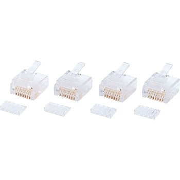 RJ-45コネクタ(単線用・アルタネート方式) サンワサプライ