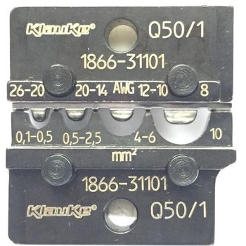Klauke 圧着ダイセット Open Barrel Terminal Klauke