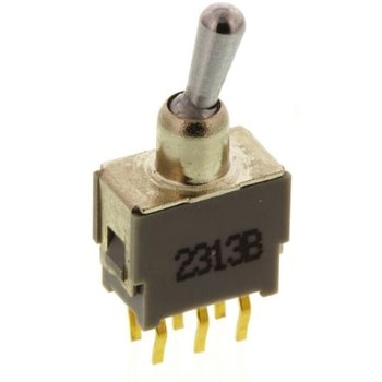 KNITTER-SWITCH トグルスイッチ On-Off-On 双極双投(DPDT) KNITTER-SWITCH
