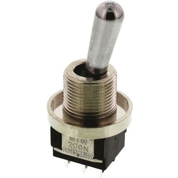 KNITTER-SWITCH トグルスイッチ ラッチ 双極双投(DPDT) KNITTER-SWITCH