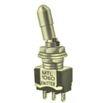 KNITTER-SWITCH トグルスイッチ ラッチ 単極双投(SPDT) KNITTER-SWITCH