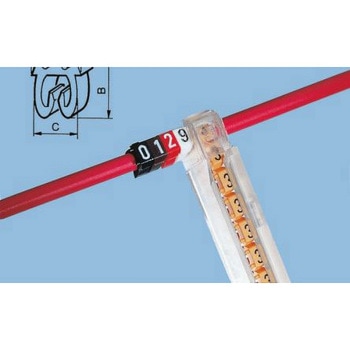 0 382 83 Legrand ケーブルマーカー legrand 49434779