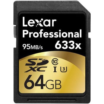 SDカード　Lexar 64GB 2000Ｘ