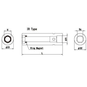 BP4 BX4 RM 防振ソケット(IR) ビックス