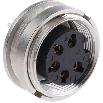 KGR 50/6 Lumberg Din�\�P�b�g Socket 5�� �p�l���}�E���g LUMBERG 49466473