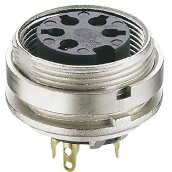 Lumberg Dinソケット Socket 5極 パネルマウント LUMBERG