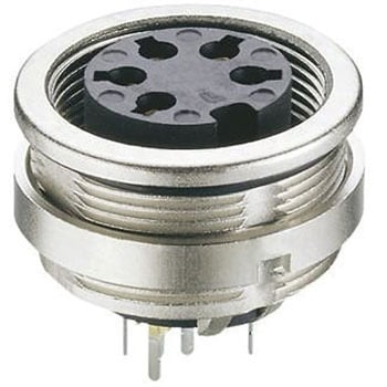 Lumberg Dinソケット Socket 6極 ウォールマウント LUMBERG