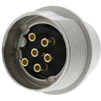 Lumberg Dinプラグ Plug 6極 パネルマウント LUMBERG