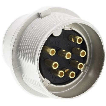 Lumberg Dinプラグ Plug 8極 パネルマウント LUMBERG