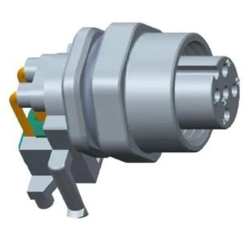 M12A-05PFFR-SF7003 M12 CONN RIGHT ANGLE ACODE AMPHENOL 49475519