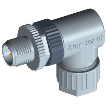 M12 CONN SCREW IN 90° AMPHENOL