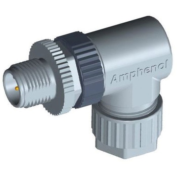 M12 CONN SCREW IN 90° AMPHENOL