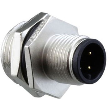 M12A-04PMMS-SH8002 M12 PANEL SOLDER CONN AMPHENOL 49477174