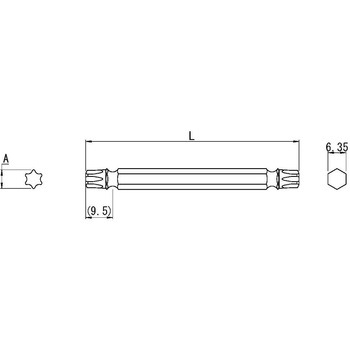 B-15T ヘックスローブビット ビックス