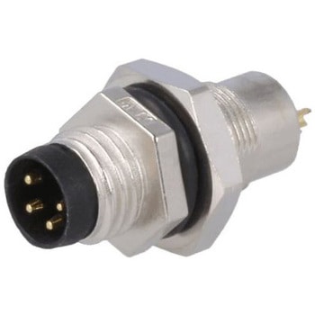 M8 CONN PANEL SCREW 4PIN M CONN M PIN AMPHENOL
