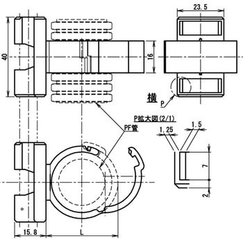 PF管クリップ( 角度自在) 未来工業