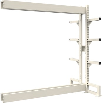 ボルトレス長尺保管棚(300Kg/アーム) 複式連結 高さ1500mm - TRUSCO