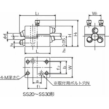 SS8-8 スライドスクリュー 1個 日本ベアリング(NB) 【通販サイトMonotaRO】