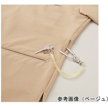 作業服 メディカルウェア ベルデクセル 男女兼用 セットアップスクラブ VEM6009上 ブラック SS ミドリ安全
