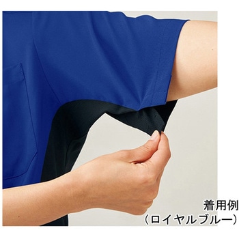 作業服 メディカルウェア ベルデクセル スクラブ VEM3000上 ピンク Lサイズ ミドリ安全