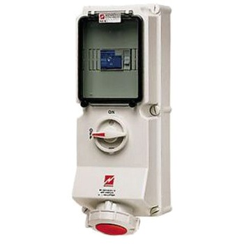 7248 Mennekes �Y�Ɨp�d���\�P�b�g Mennekes 400V IP67 �ǖʎ��t�� 49504937