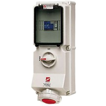 7249 Mennekes �Y�Ɨp�d���\�P�b�g Mennekes 400V IP67 �ǖʎ��t�� 49504946