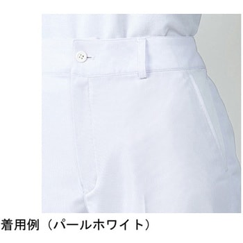 作業服 メディカルウェア ベルデクセル パンツ VEM110下 パールホワイト 5Lサイズ ミドリ安全