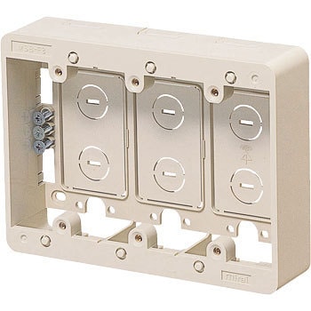 MSB-F3 ���[���p�X�C�b�`�{�b�N�X( F�^�C�v)�P�[�u���z���p�I�o�X�C�b�`�{�b�N�X �����H�� 49512548