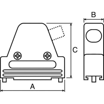 MH Connectors D-subコネクタ用バックシェル MH CONNECTORS